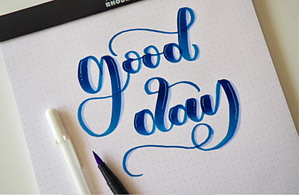 Lettering decorado