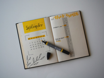 Ideen für ein Bullet Journal