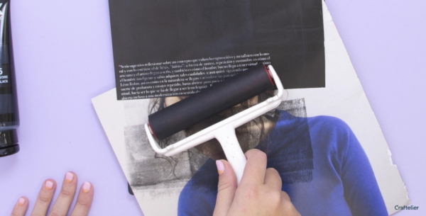 How to use the Gel Printing Plate