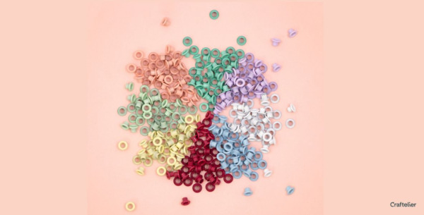 Flower-shaped eyelets – A great idea for your projects!