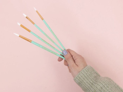 How to clean your brushes