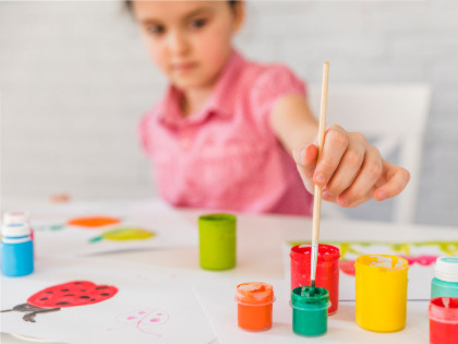 Scrapbooking-Aktivitäten mit Kindern