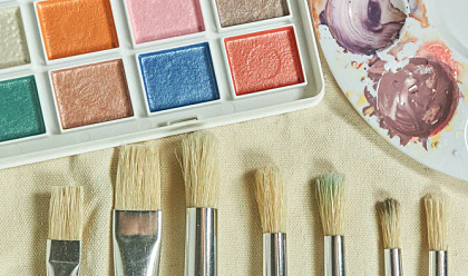 Original techniques to make watercolour backgrounds