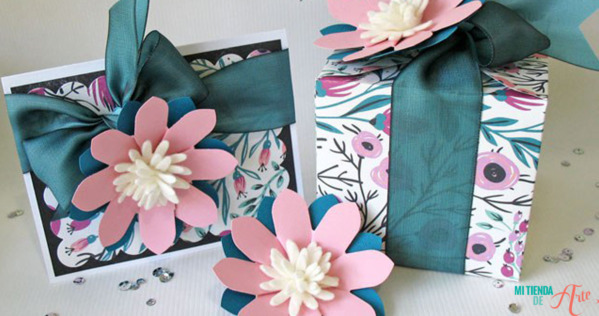 Flores y molinillos de papel (Punch Board)