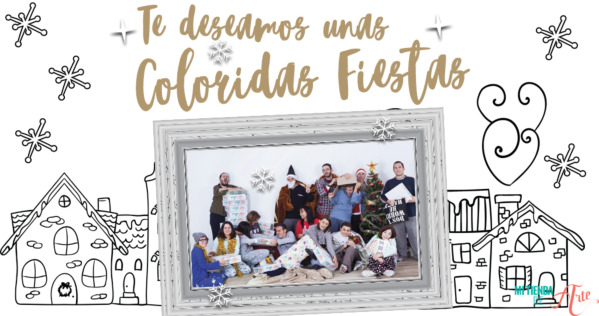 ¡Felices y coloridas Fiestas!