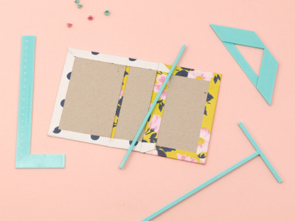 Ruler kit to make the easiest bookbindings