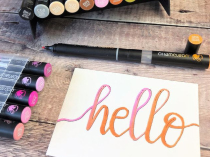 Tips and tricks for colouring with Chameleon markers