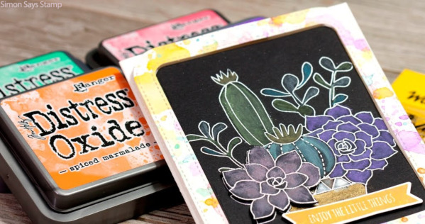 ¿Conoces las nuevas tintas Distress Oxide?
