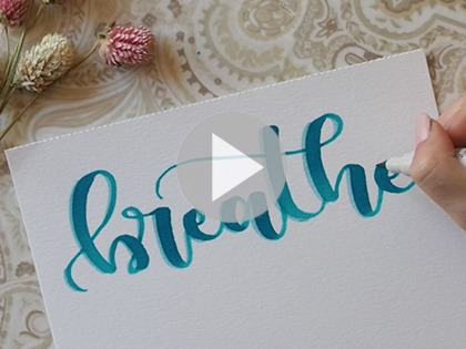 Lettering Clase 2: Degradados y sombras