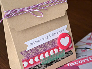 Bolsita de regalo con Gift Bag Punch Board