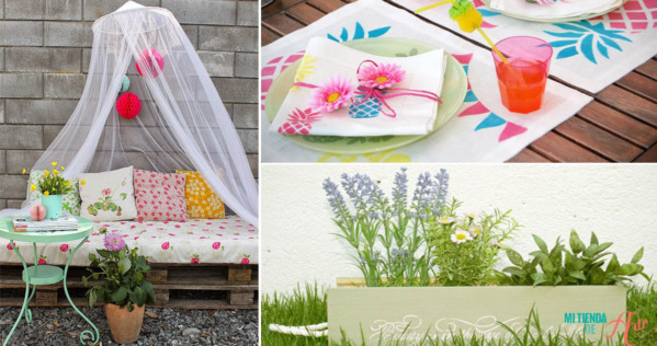 Ideas para tu jardín o terraza DIY